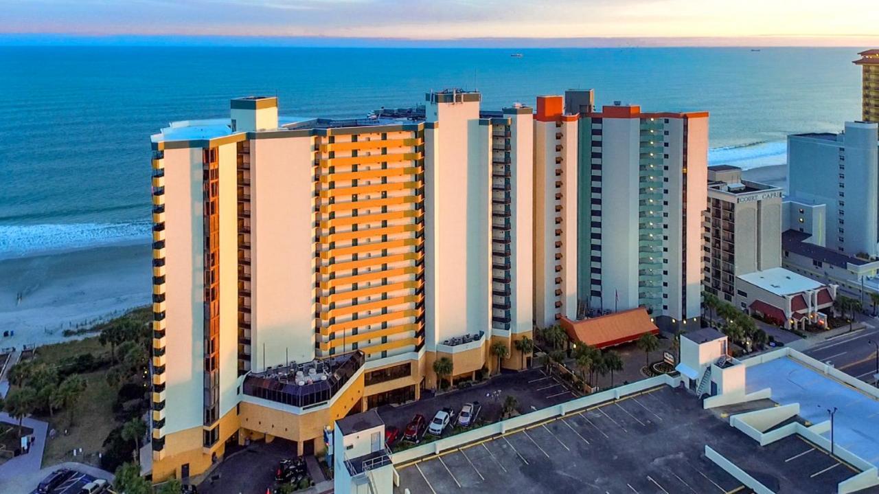 Ocean-Front Condos At Patricia Grand شاطئ ميرتل المظهر الخارجي الصورة